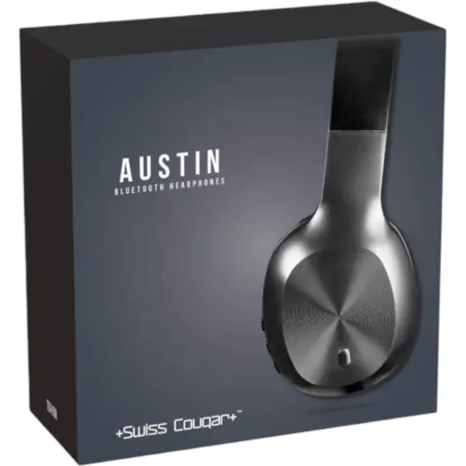 Swiss Cougar Austin Bluetooth Headphones In Box